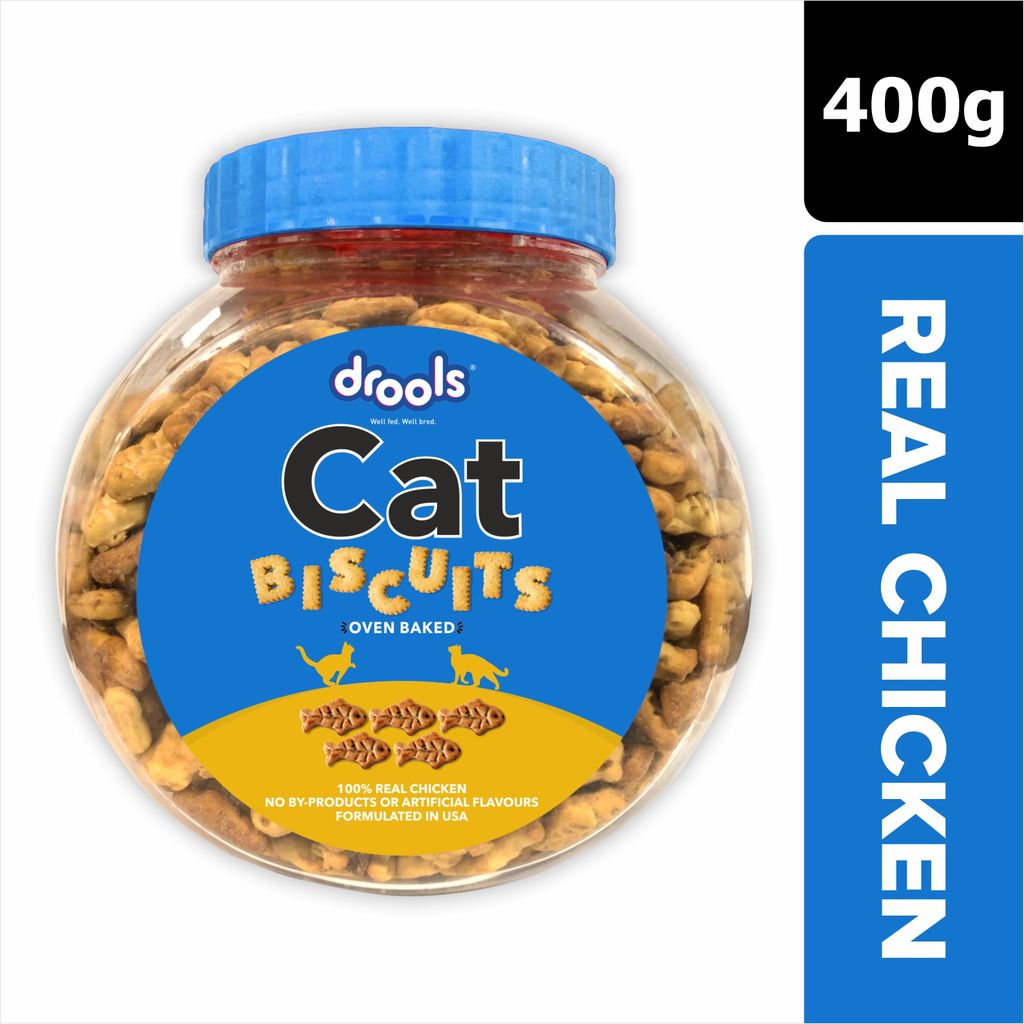 Drools Cat Biscuit 400gm