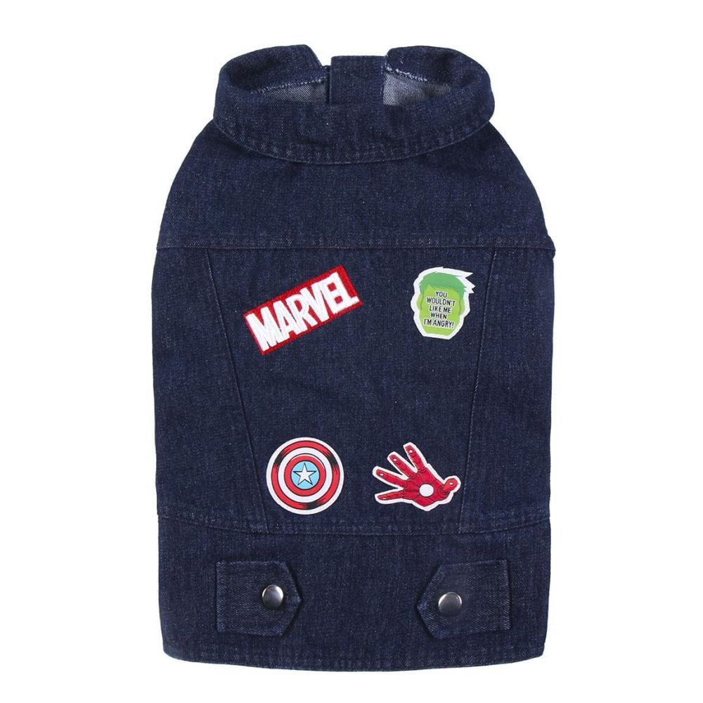 Denim Jacket For Dogs Marvel -  Extra Small