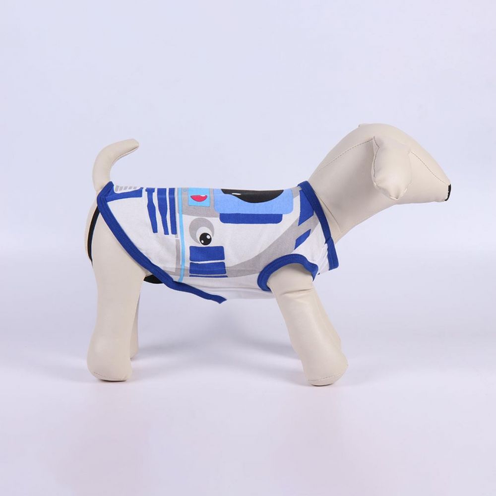 Dog T-Shirt Single Jersey Star Wars R2-D2- Small