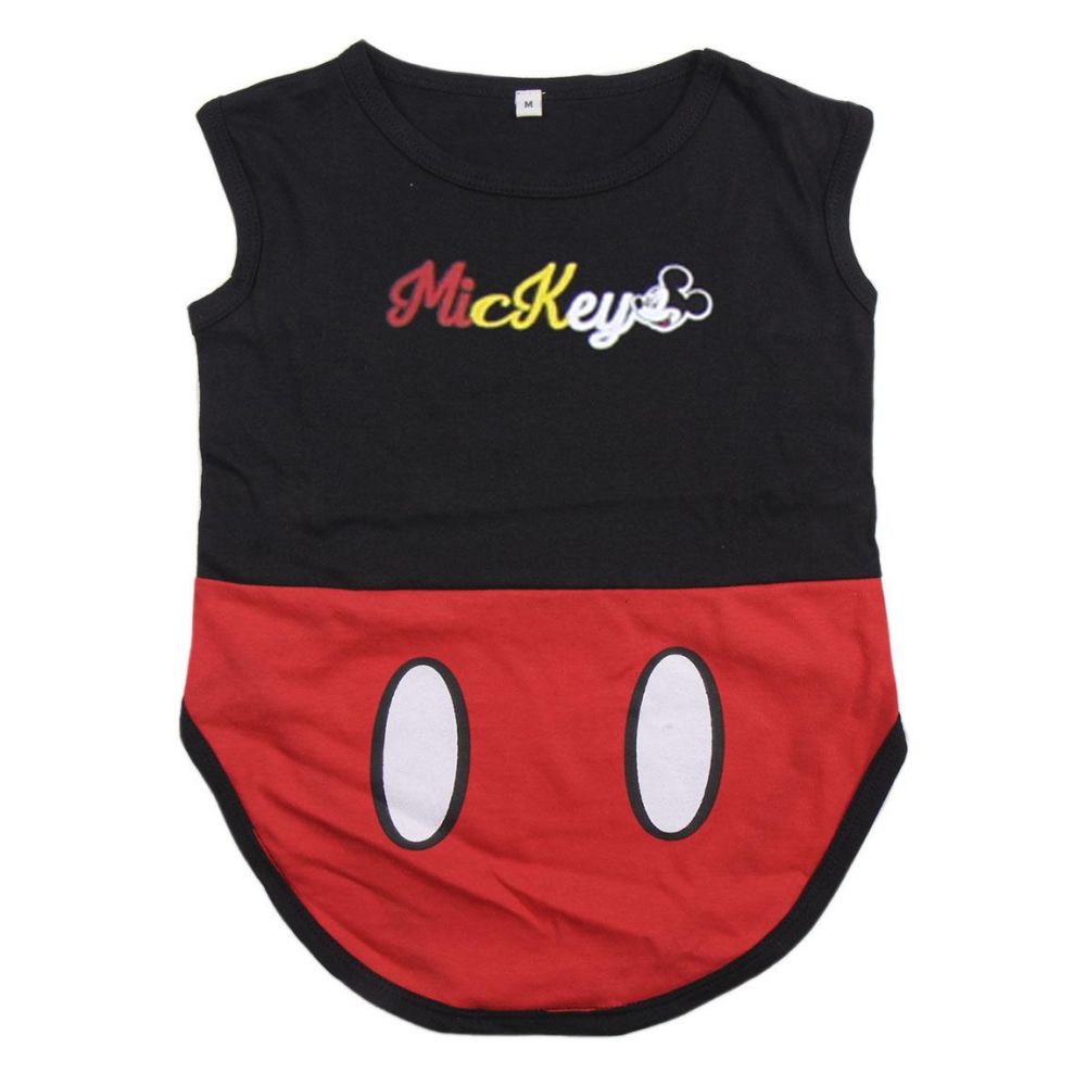 Dog T-Shirt Single Jersey Mickey -  Extra Small
