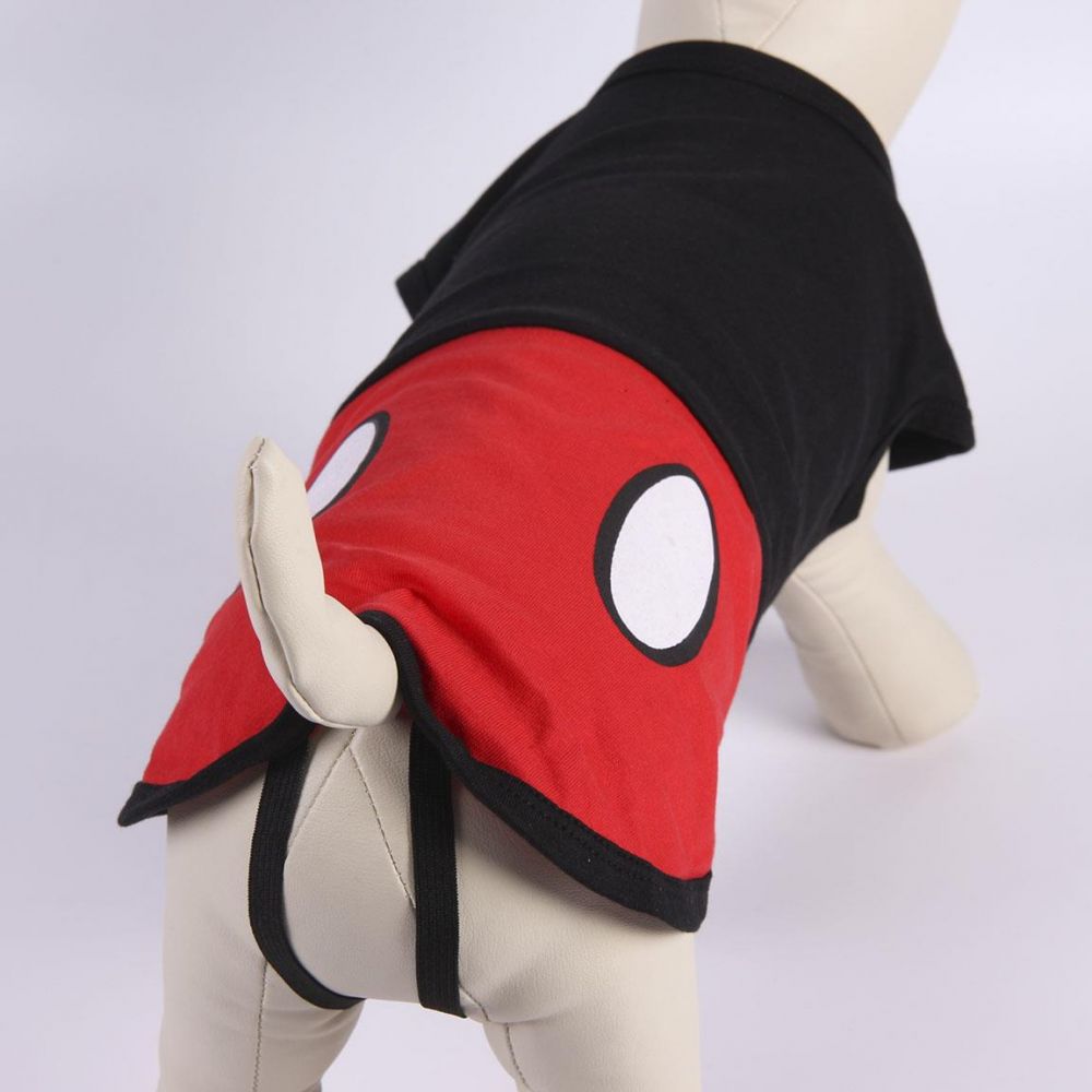 Dog T-Shirt Single Jersey Mickey -  Extra Small