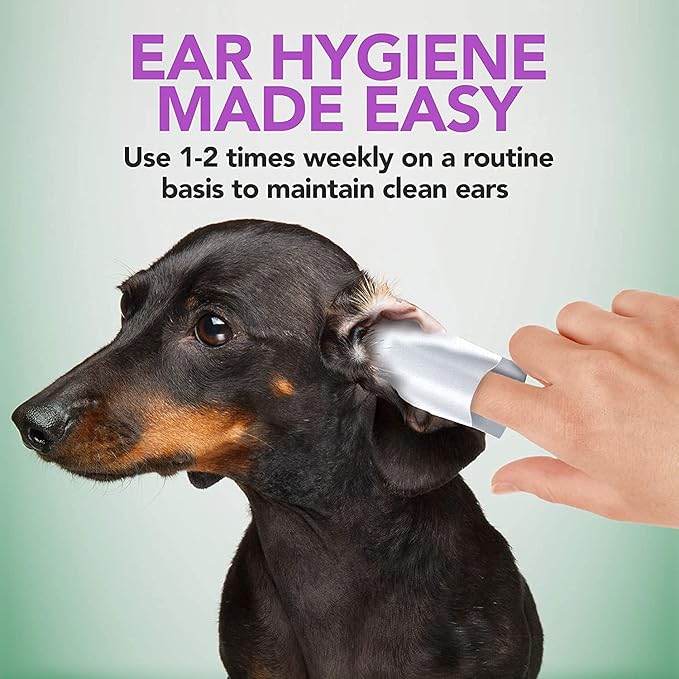 Vet’s Best Clean Ear Finger Pads (50 Pads)