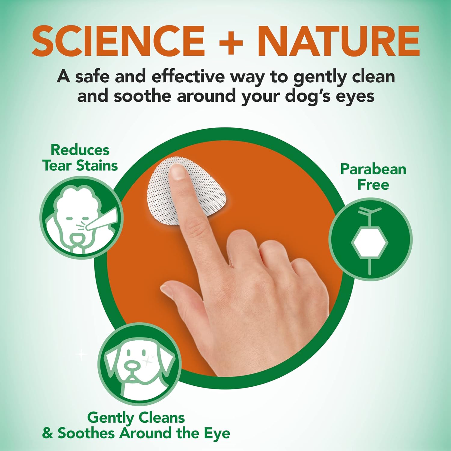 Vet’s Best Clean Eye Round Pads (100pads)