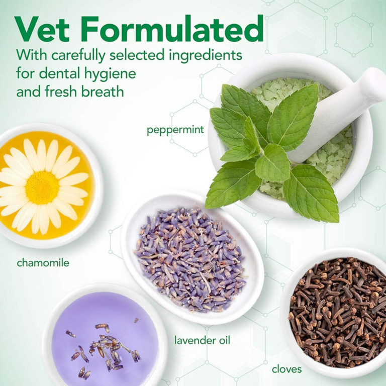 Vet'S Best Puppy Toothpaste With Silicon Finger Brush