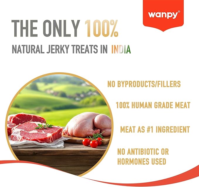 Wanpy Soft Lamb Jerky Slices 100G