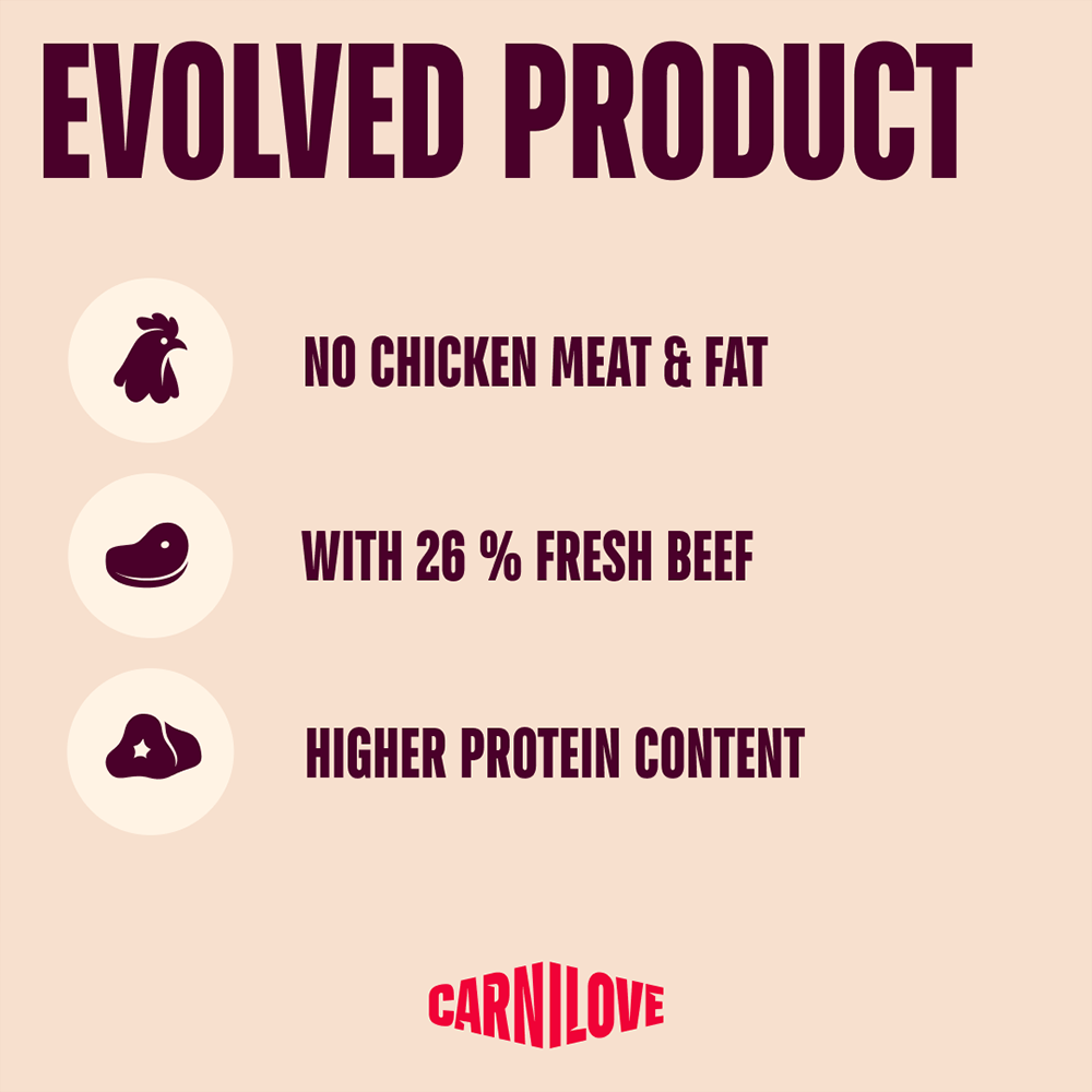 Carnilove Active Beef & Venison for Sterilised Adult All Breeds Dry Cat Food 2kg