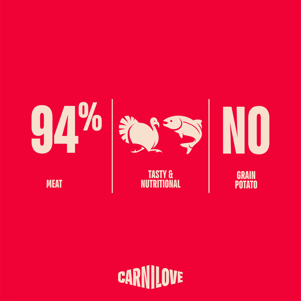 Carnilove Freeze-Dried Raw Snacks Salmon & Turkey 60g