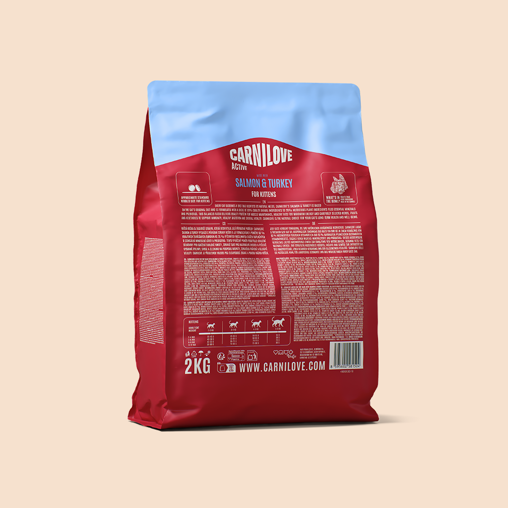 Carnilove Salmon & Turkey for Kittens 2kg