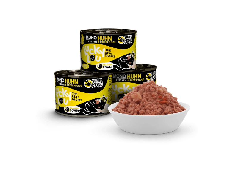 Lucky Lou SuperMono Chicken Wet Cat Food (200 g)