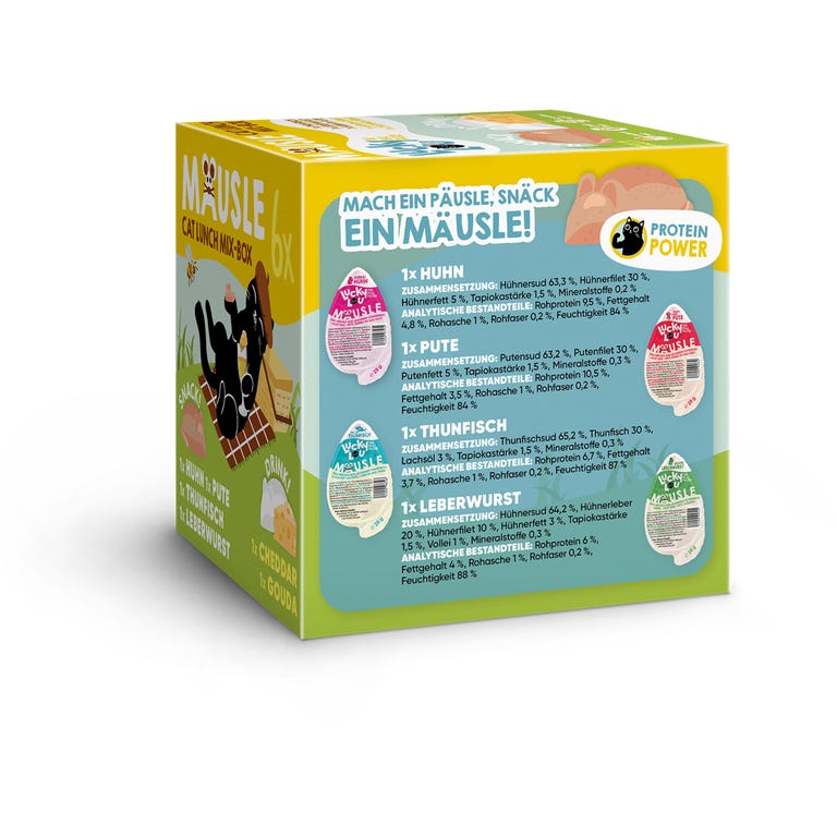 Lucky Lou Mausle Cat Treat Multipack (6 x 28 g)