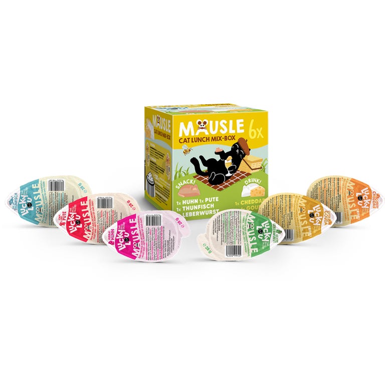 Lucky Lou Mausle Cat Treat Multipack (6 x 28 g)