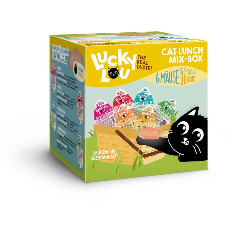 Lucky Lou Mausle Cat Treat Multipack (6 x 28 g)