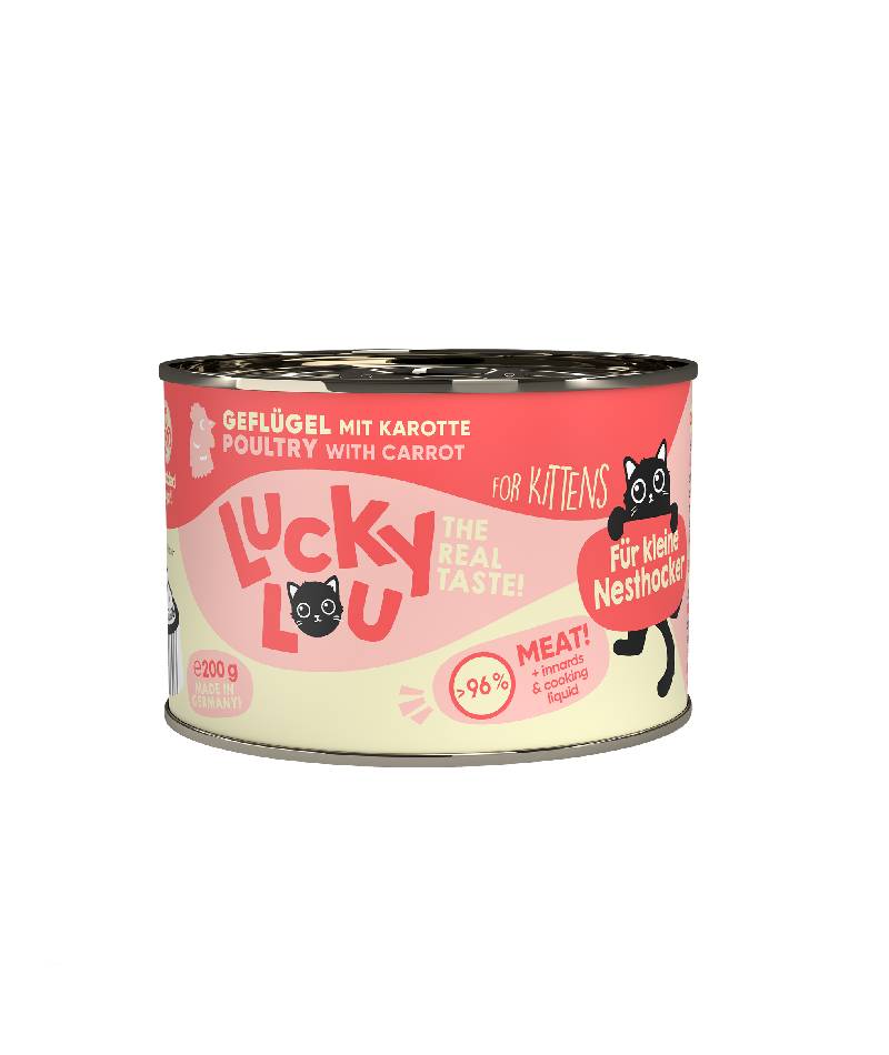 Lucky Lou Lifestage Kitten Multipack Wet Cat Food (6 x 200 g)