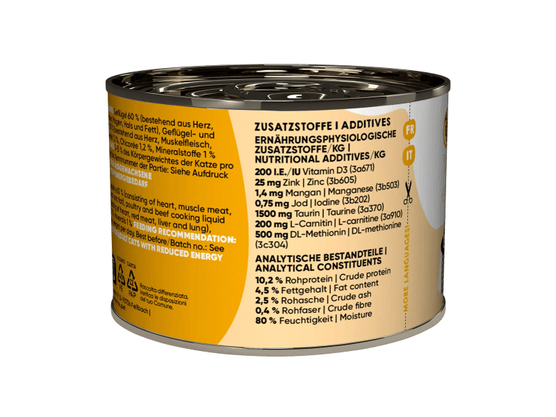 Lucky Lou Lifestage Sterilized Poultry & Beef Wet Cat Food (200 g)