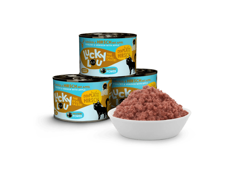 Lucky Lou Lifestage Adult Poultry & Venison Wet Cat Food (200 g)