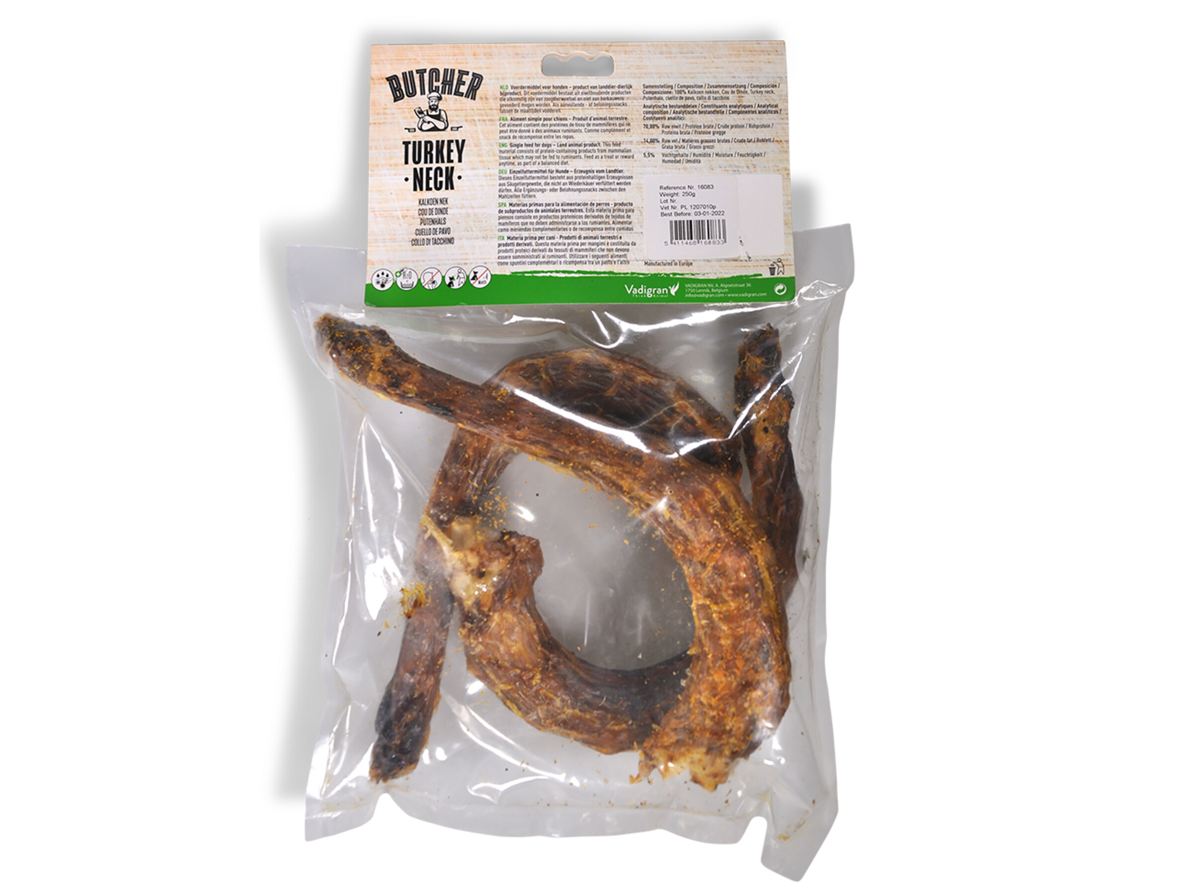 Vadigran Turkey Neck Dog Chew (200 g)