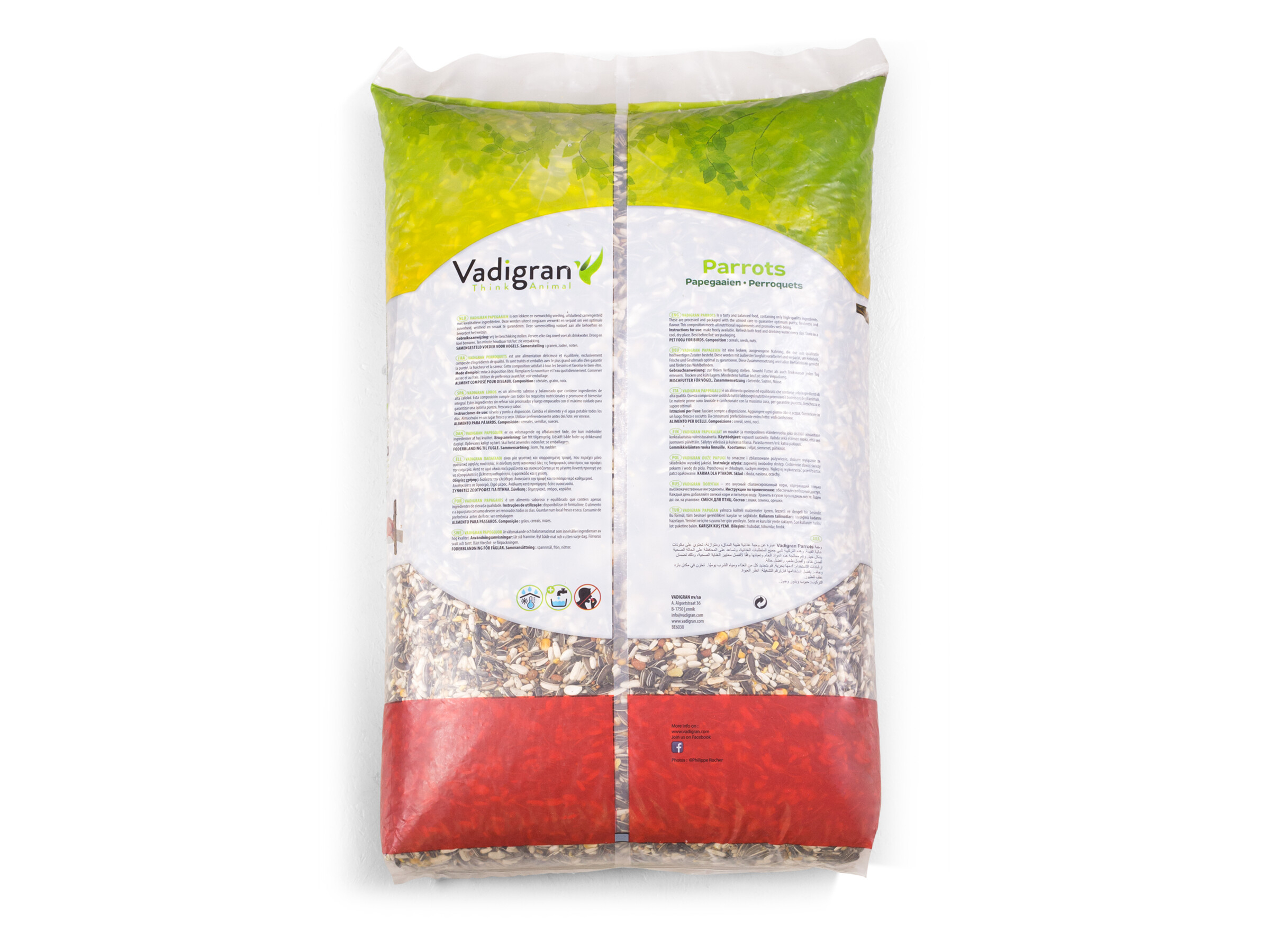 Vadigran Parrot Original Seed Mix (14 kg)