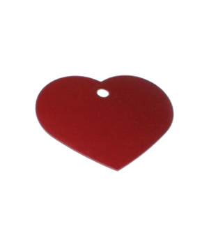 Imarc Pet Tag Heart Small Red