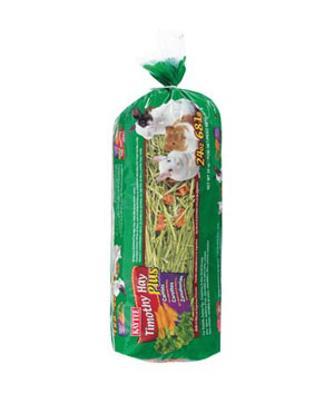 KAYTEE TIMOTHY HAY PLUS CARROTS 6/24OZ/680G