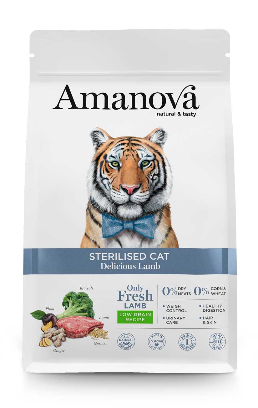 Amanova Sterilised Cat Delicious LAmanovab 1.5kg