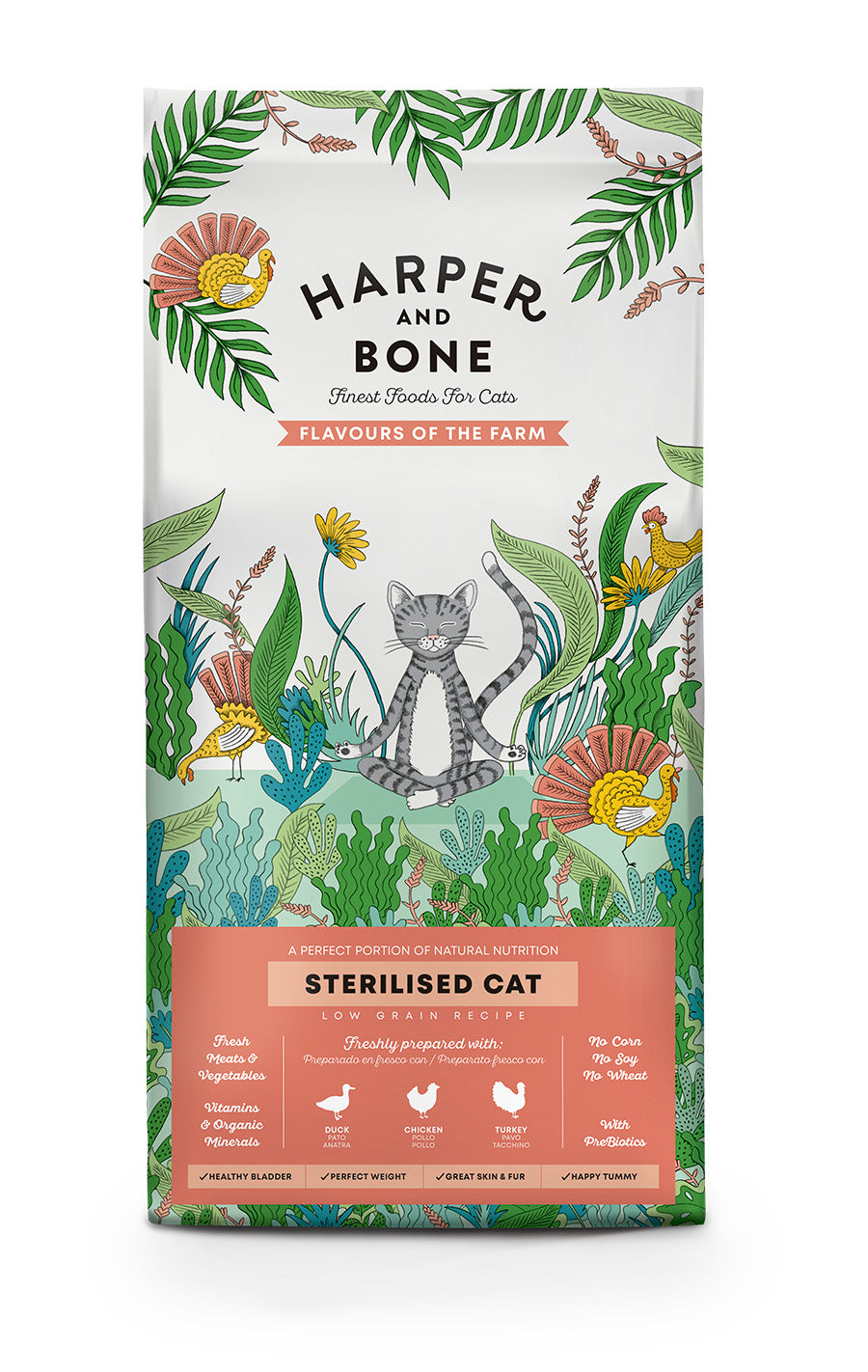 Harper and Bone Cat Sterilised Flavours of the Farm 2kg