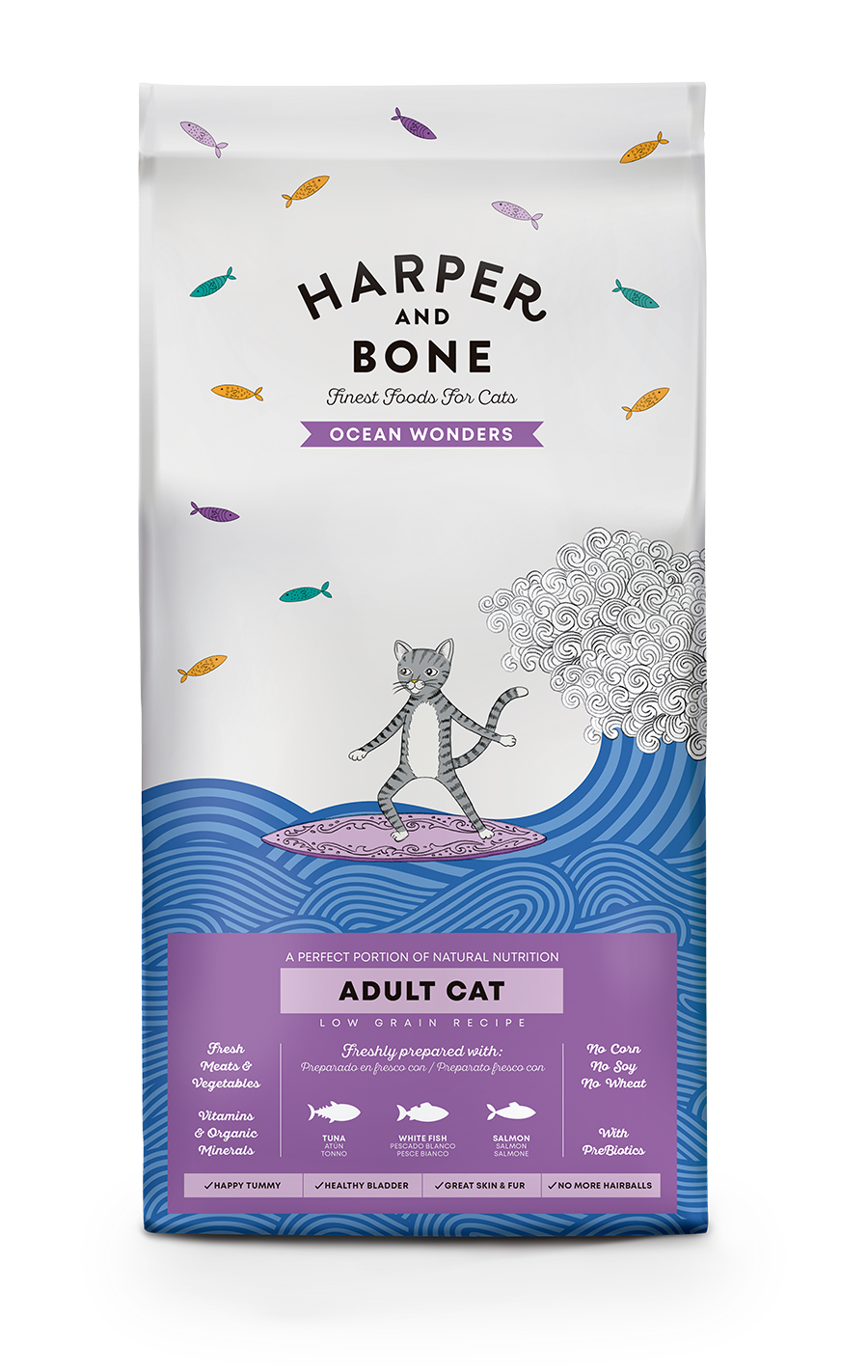 Harper and Bone Cat Adult Ocean Wonders 2kg