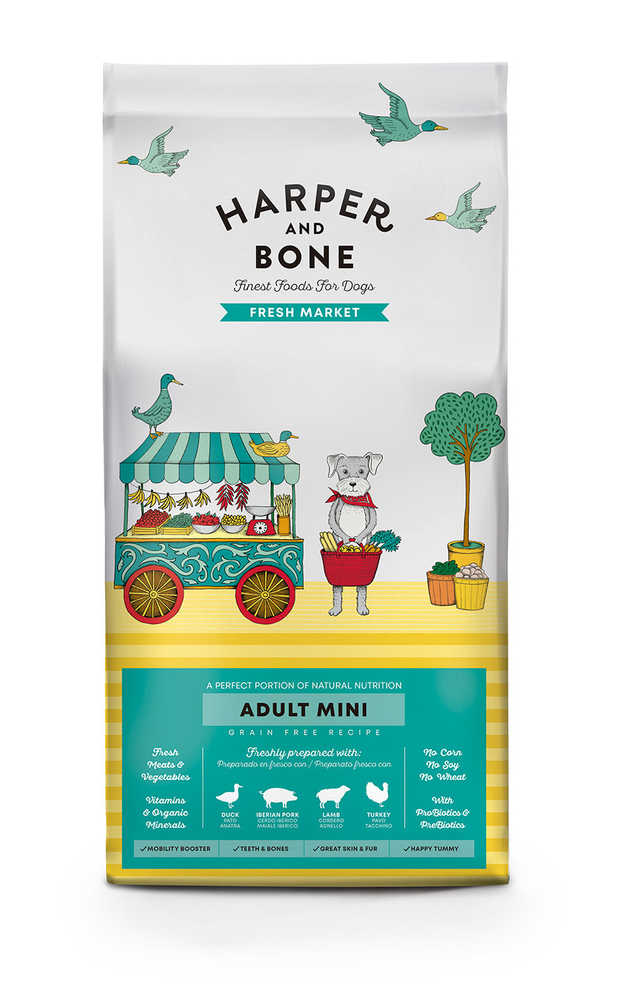 Harper and Bone Grain Free Adult Dog Mini Fresh Market 2kg