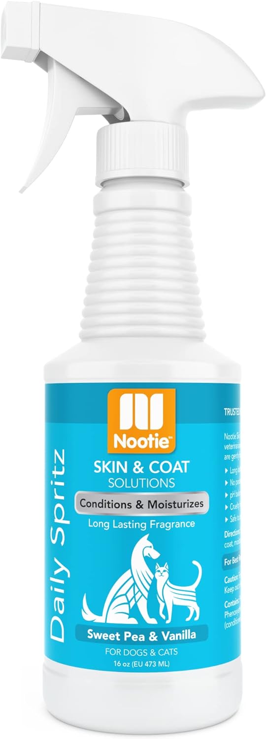 Nootie- Daily Spritz Conditioning And Moisturizing Spray Sweet Pea Vanilla 16Oz