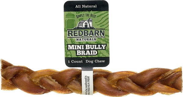 Red Barn 7in Braided Bully Stick