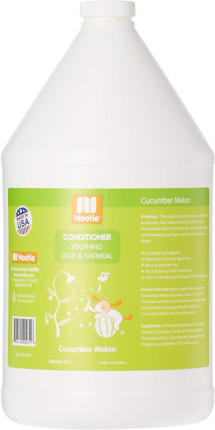 Nootie Conditioner Soothing Aloe Oatmeal Conditioner Cucumber Melon gallon