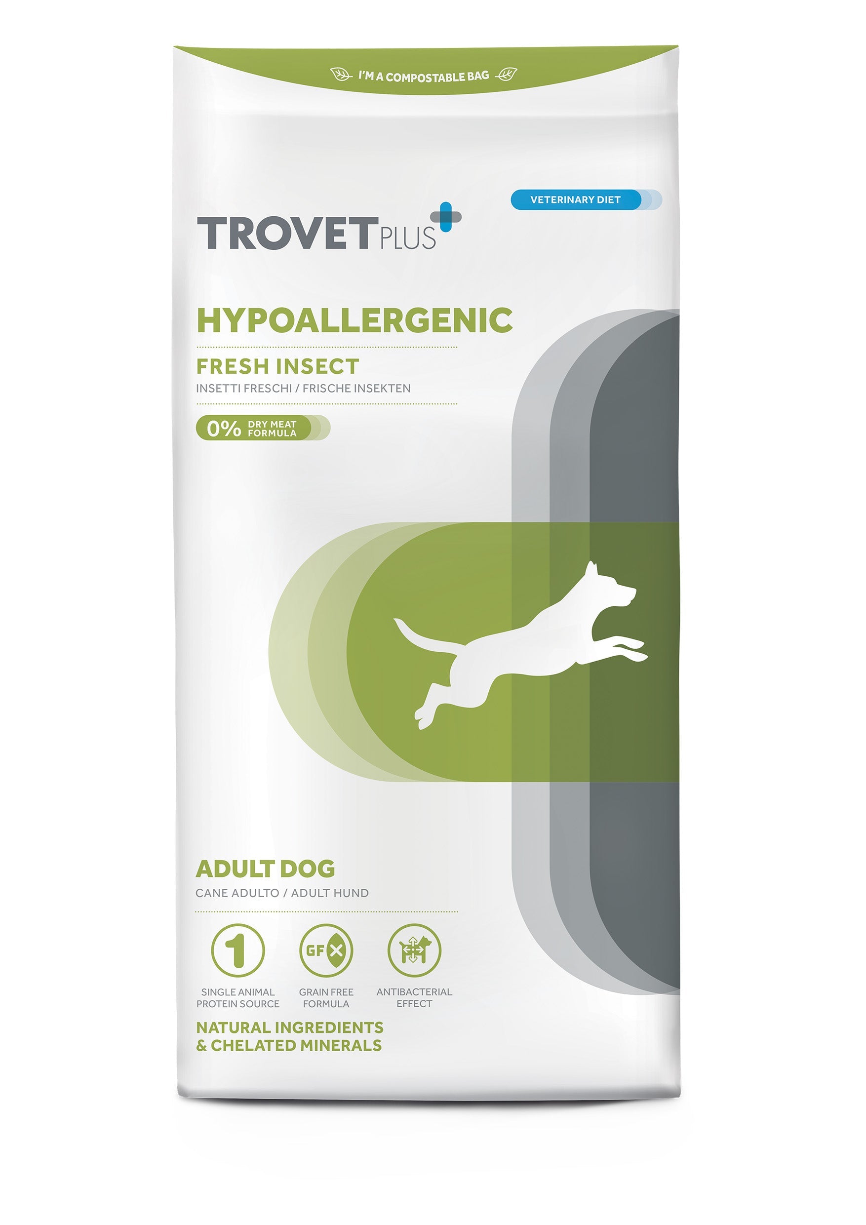Trovet Insect Trovet Plus Adult Dog Hypoallergenic Insect Veterinary Diets 10kg