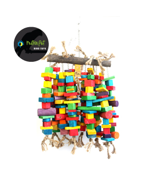 Nutrapet Hanging Bird Toy LBW-0626