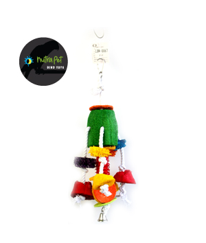 Nutrapet Hanging Bird Toy LBW-0067