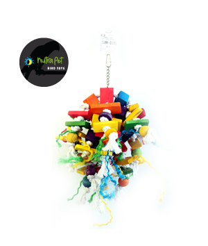 Nutrapet Hanging Bird Toy LBW-0171