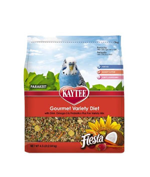 Kaytee Fiesta Max Parakeet 4.5lb (2.04kgs)