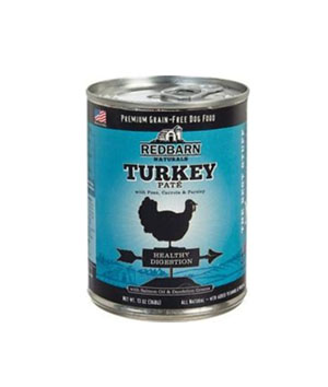 Red Barn Turkey Pate Healthy Digestion Dog Pate 13oz.
