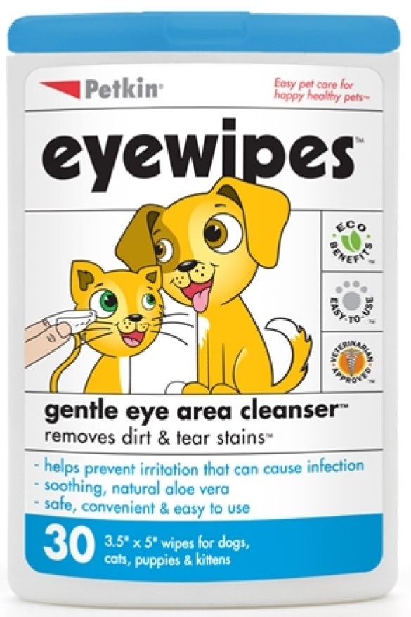 Petkin Eye Wipes 30 count