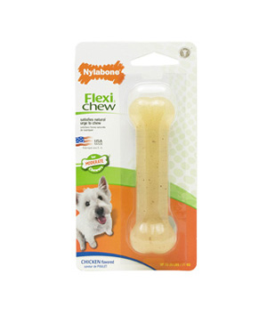 Nylabone FlexiChew Chicken Blister Card Regular