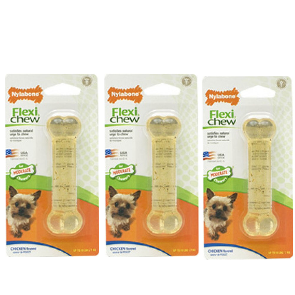 Nylabone FlexiChew Chicken Blister Card Petite