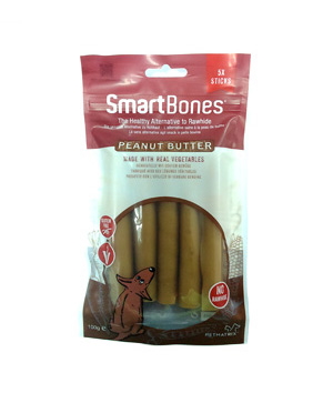 Smartbones Sticks Peanut Butter 5 Pk