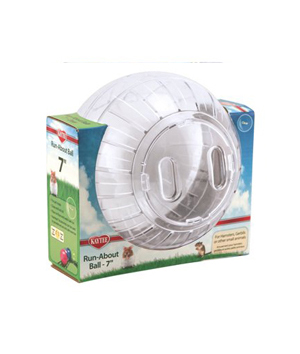 Kaytee Run-About 5-Inch Exercise Ball, Clear