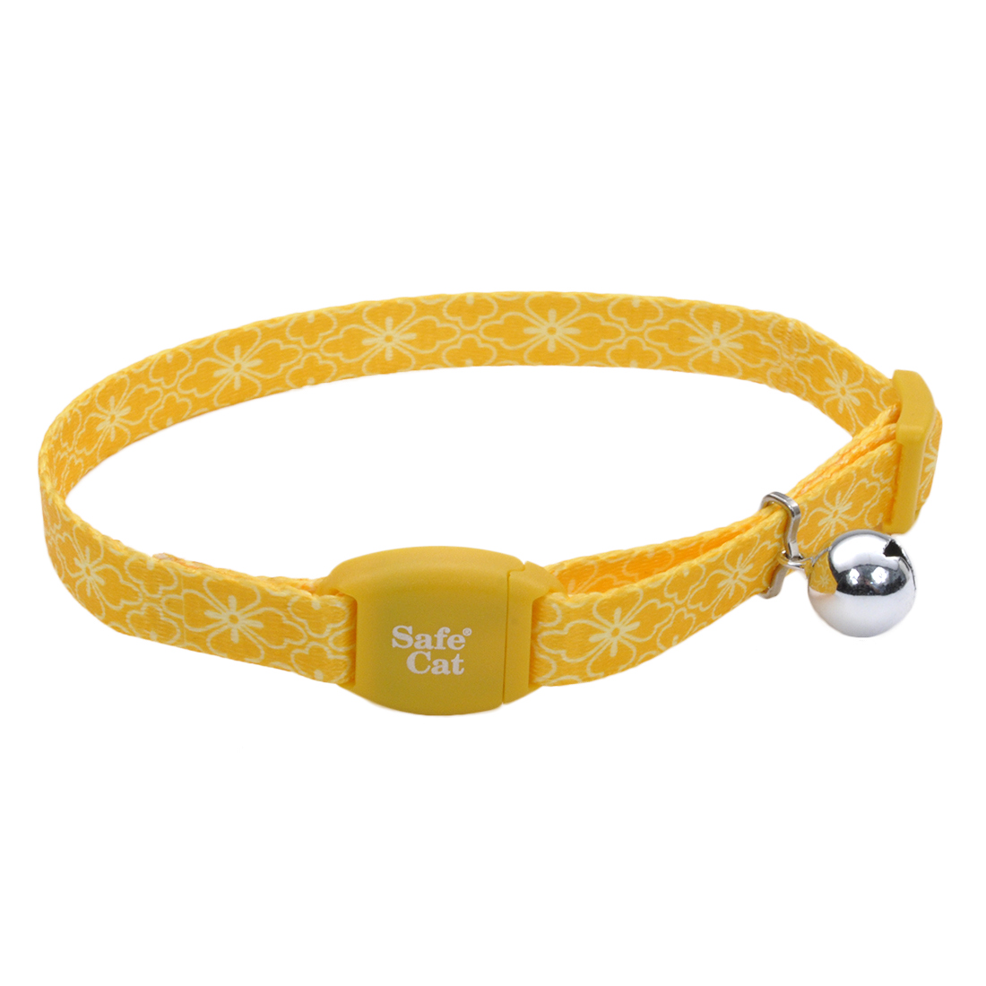 Coastal 3 and Safe Cat Break Away With Magnetic Buckle Collar Golden Flower Bouquet