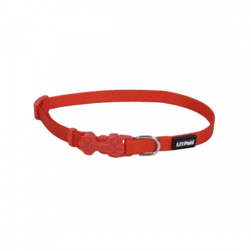 Coastal Li'l Pals Adjustable Red Dog Collar