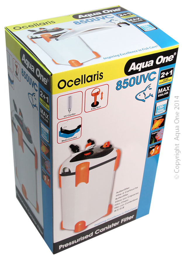 Aqua One Ocellaris 850 UV Canister Filter