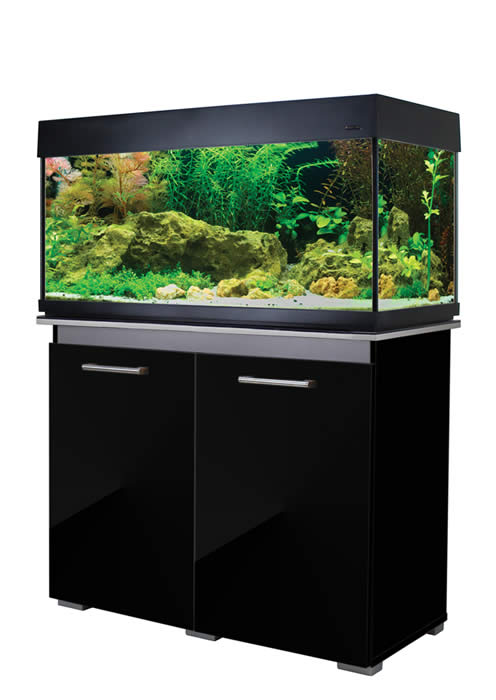 Aqua One AquaVogue Only Cabinet 170 - 100cm Black Gloss With Grey NEW STYLE
