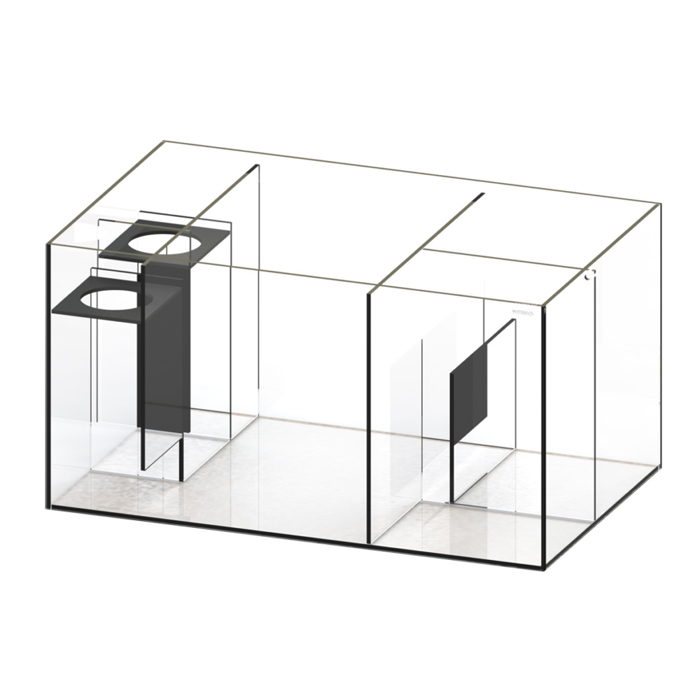 Waterbox Platinum FRAG 45.2 +PLUS with AI Hydra TwentySix™ HD+ Cabinet- L 60CM X W 60CM X W 30CM-WHITE