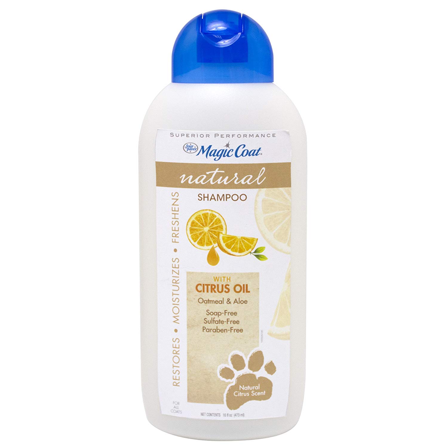 Four Paws Magic Coat Natural Citrus Oil Shampoo 16oz