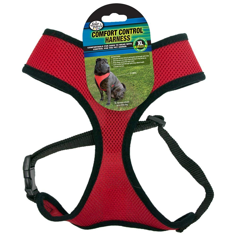 Four Paws Comfort Control Harness XL Red
