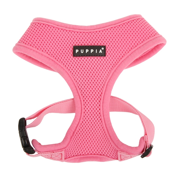 PUPPIA SOFT HARNESS PINK L Neck 14.5' Chest 20-29"