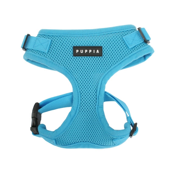 PUPPIA RITEFIT HARNESS S.BLUE L Neck 12.6-14.65" Chest 19.29-25.98"